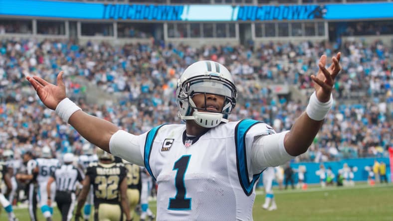 Panthers quarterback Cam Newton
