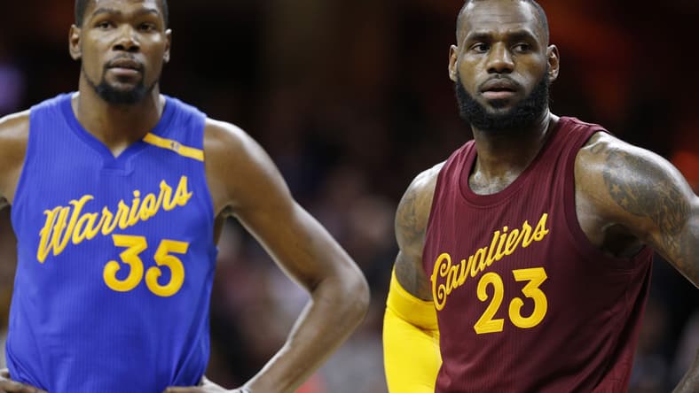 NBA Finals NBA MVP LeBron James Kevin Durant Golden State Warriors Cleveland Cavaliers