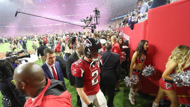 Matt Ryan Super Bowl LI Atlanta Falcons New England Patriots