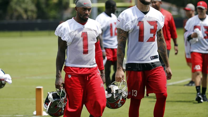 Mike Evans DeSean Jackson Tampa Bay Buccaneers training camp