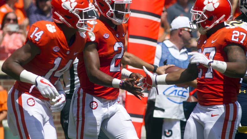 Clemson quarterback Kelly Bryant