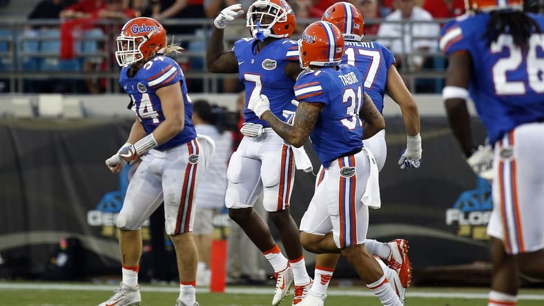 Florida safety Duke Dawson