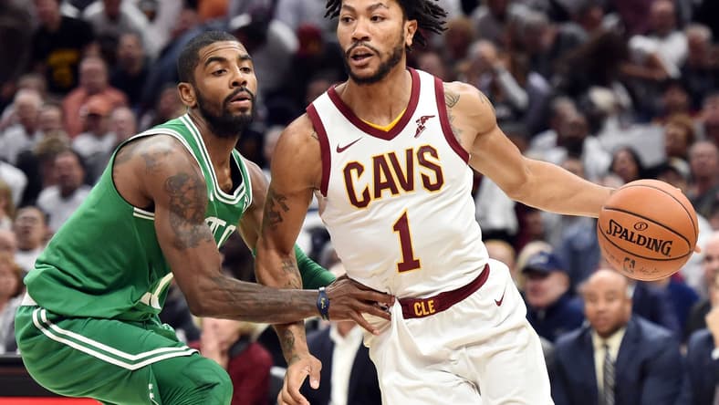 Cleveland Cavaliers point guard Derrick Rose