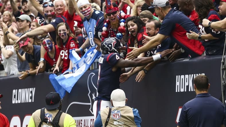 Houston Texans quarterback Deshaun Watson in NFL Week 4