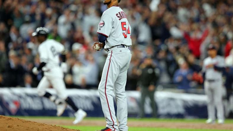 Minnesota Twins pitcher Ervin Santana during the 2017 AL Wild Card Game