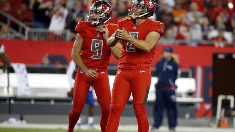 Tampa Bay Buccaneers kicker Nick Folk on Thursday Night Football