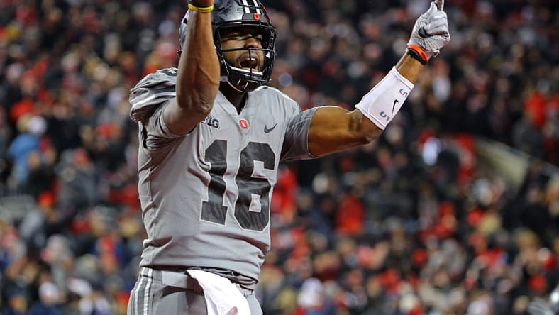 Ohio State quarterback J.T. Barrett reacts to go-ahead TD against Penn State in college football Week 9