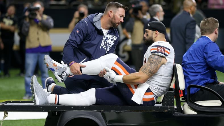 Chicago Bears tight end Zach Miller