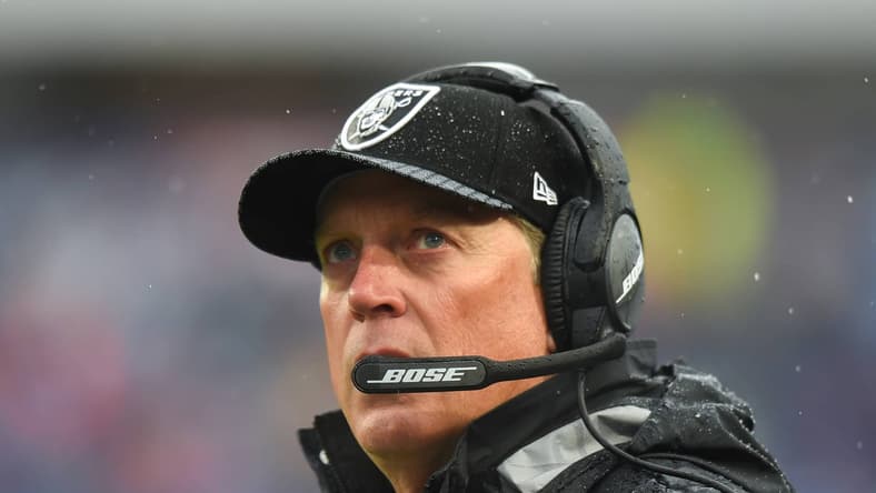 Raiders Jack Del Rio is one of the NFL head coaches who needs to be fired