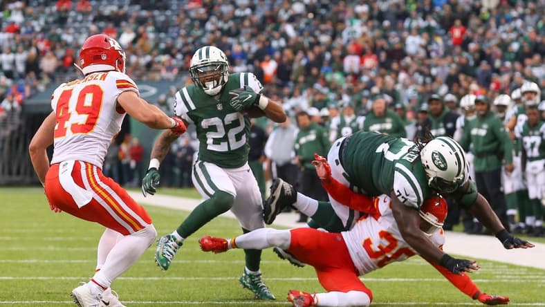 Jets running back Matt Forte