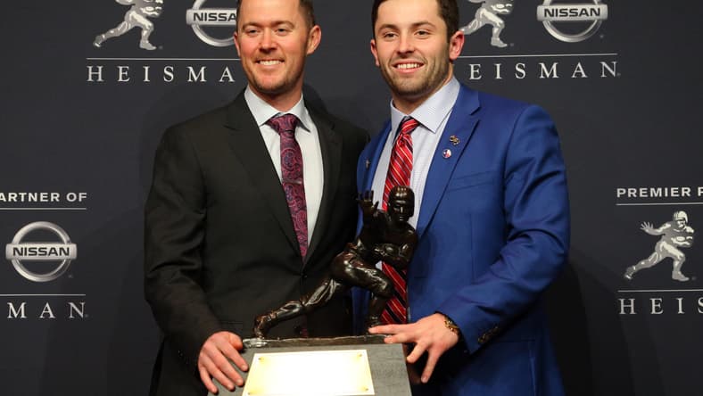 Lincoln Riley and Baker Mayfield were two of the most popular college football personalities in 2017