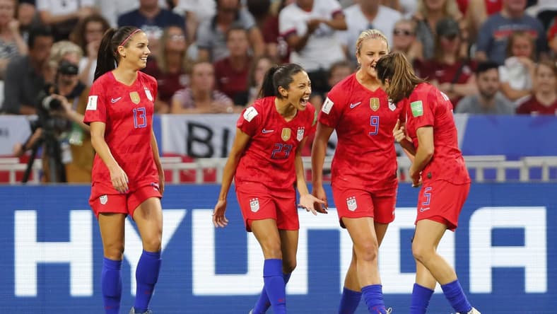 Alex Morgan birthday goal