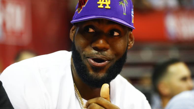 LeBron James fart