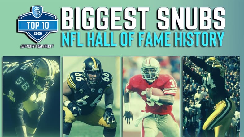 Pro football Hall of Fame Snub
