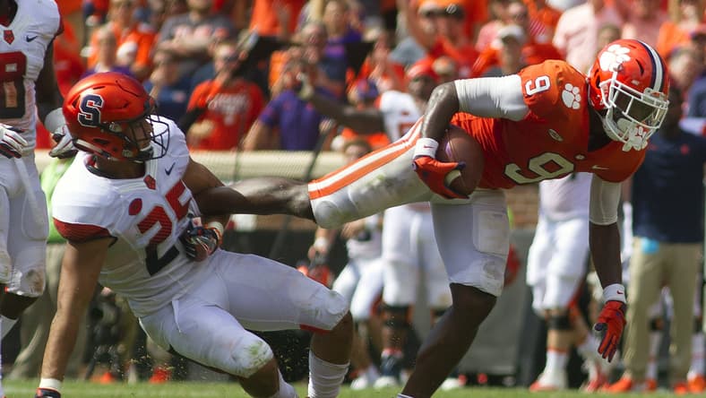 Clemson vs. Syracuse Travis Etienne