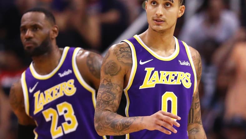 LeBron James Kyle Kuzma
