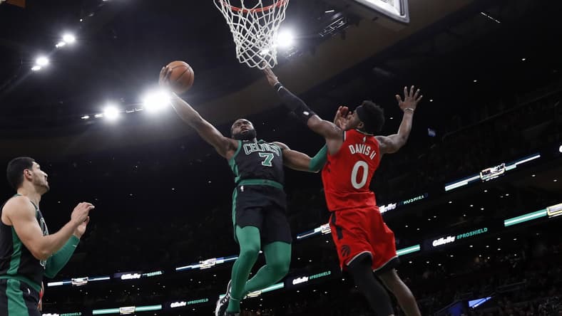 Jaylen Brown dunk