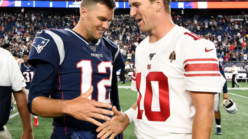 Tom Brady Eli Manning