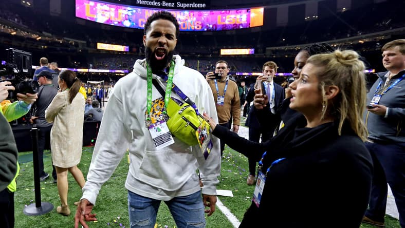 Odell Beckham Jr. cash LSU
