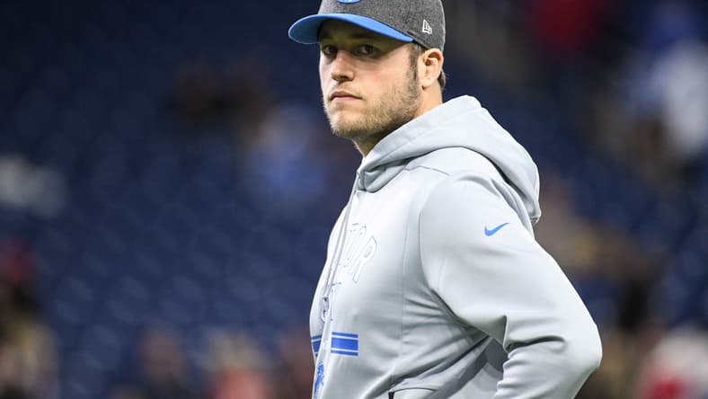 Detroit Lions quarterback Matthew Stafford