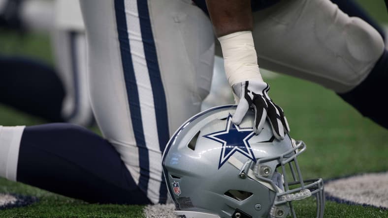 Dallas Cowboys helmet