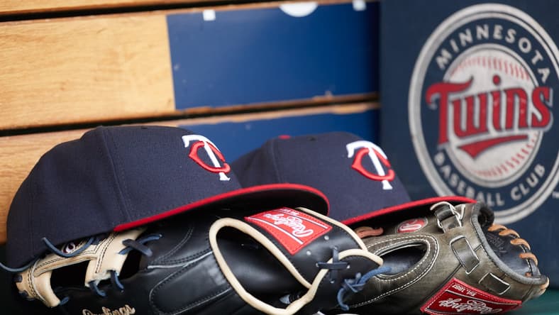 Minnesota Twins caps and logo