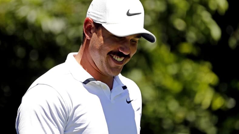 Brooks Koepka dropped an F-bomb on live television