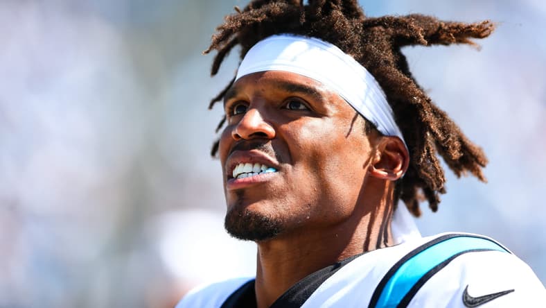 Patriots quarterback Cam Newton