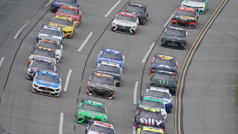 Ryan Blaney at Talladega for the GEICO 500