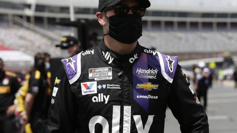NASCAR driver Jimmie Johnson