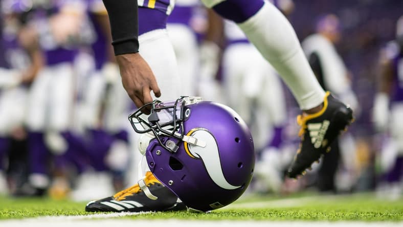 Minnesota Vikings helmet