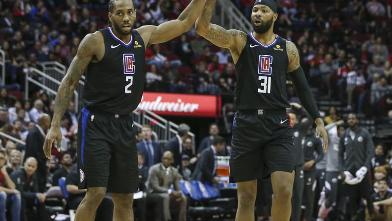 Los Angeles Clippers star Kawhi Leonard and forward Marcus Morris