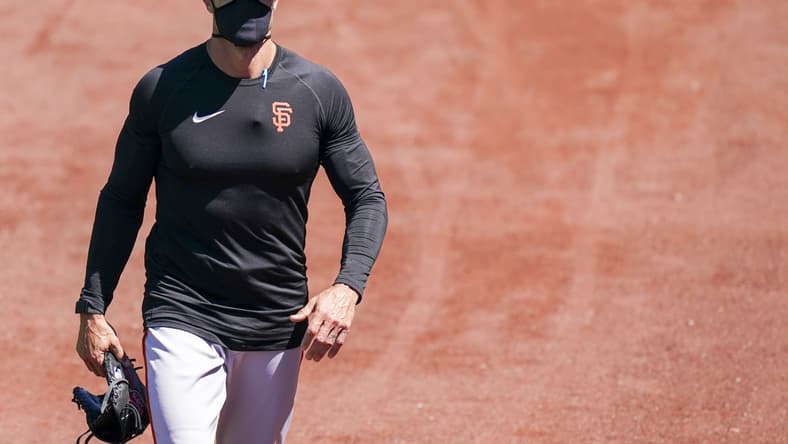 San Francisco Giants manager Gabe Kapler