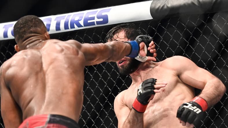 Lerone Murphy during UFC 242