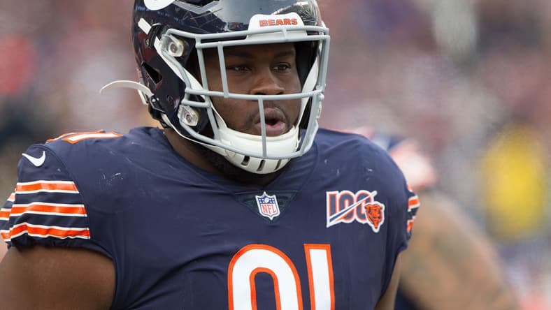 Bears DT Eddie Goldman against the Vikings