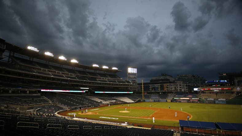 Nationals and Yankees MLB opener at Nationals Park