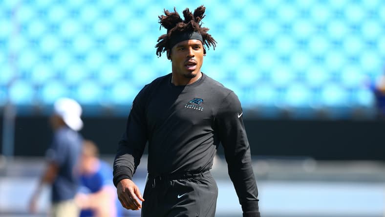 Patriots quarterback Cam Newton