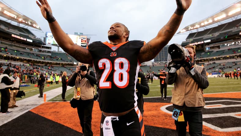 Cincinnati Bengals running back Joe Mixon