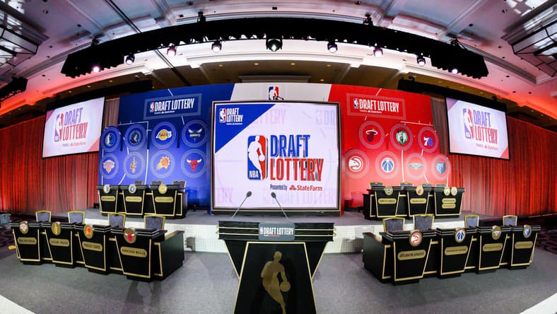 NBA Draft Lottery stage