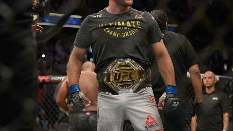 Stipe Miocic after UFC 241 win over Daniel Cormier