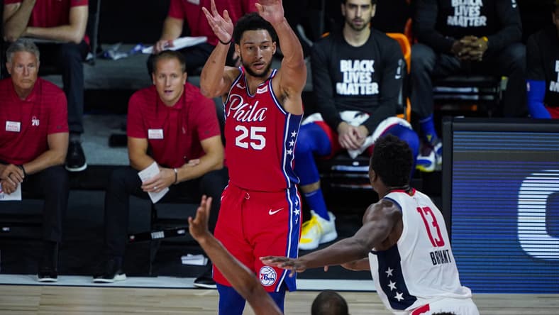 James Harden trade for Ben Simmons?