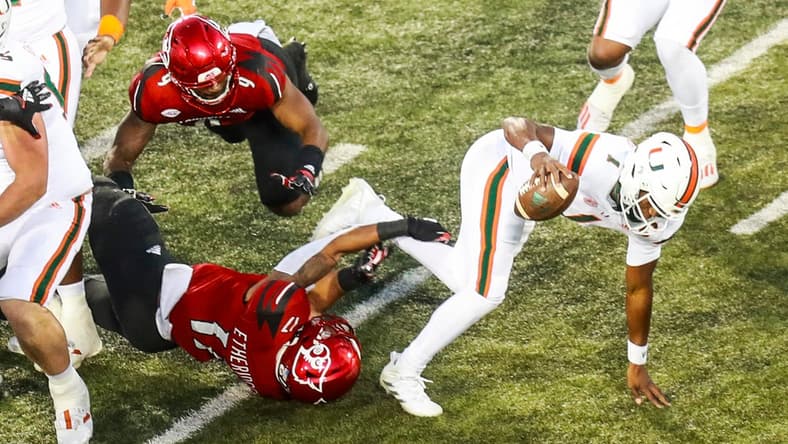 Miami Hurricanes QB D'Eriq King