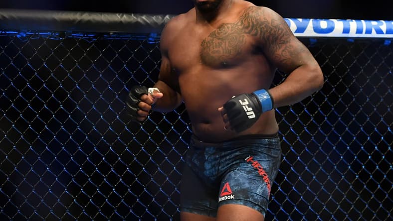 Alistair Overeem during UFC Fight Night
