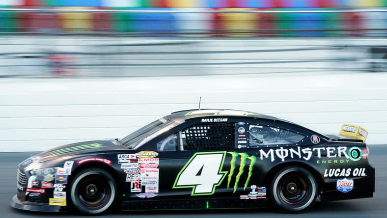 NASCAR driver Hallie Deegan