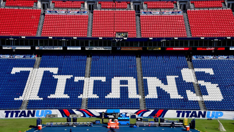 Tennessee Titans logo during NFL season