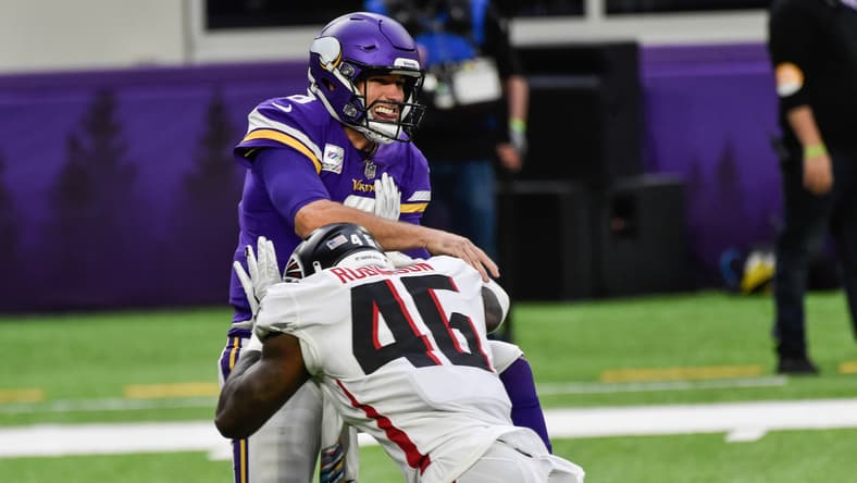Vikings QB Kirk Cousins vs Falcons NFL Week 6