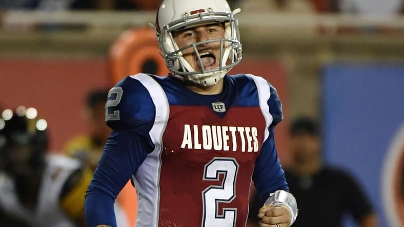 Former Cleveland Browns QB Johnny Manziel