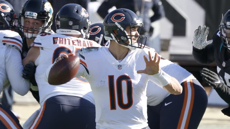 Will Mitch Trubisky be back as the Chicago Bears QB next season?