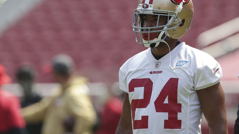 Sep 2, 2020; Santa Clara, CA, USA; San Francisco 49ers cornerback K'Waun Williams (24) during training camp at Levi s Stadium. Mandatory Credit: San Francisco 49ers/Pool Photo via USA TODAY Network