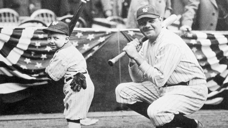 Babe Ruth autographed photo